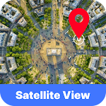 Cover Image of Descargar GPS Earth Map Live Satellite  APK