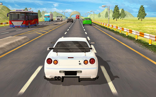 Real Highway Car Racing Games  screenshots 1