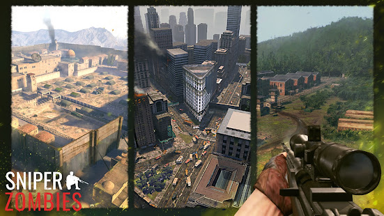 Zombies Sniper: Jeux de Zombie screenshots apk mod 5