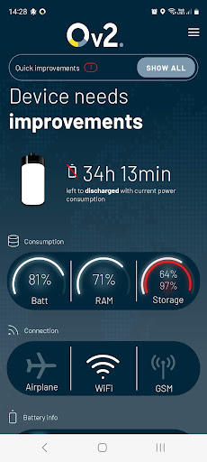 Android application Ov2 screenshort