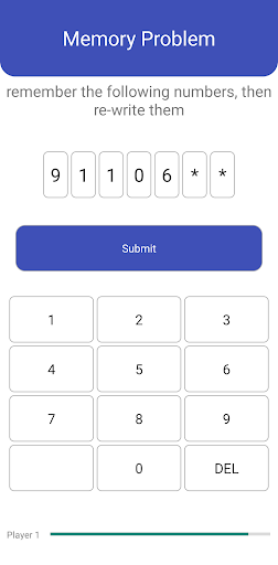Android application Infinity Brain Training screenshort