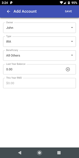 2023 RMD Calculator Screen 2