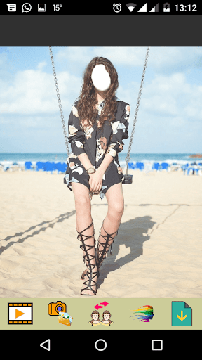 Selfie Camera Gladiator Sandal