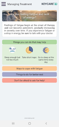 KEYCARE™ Screen 3