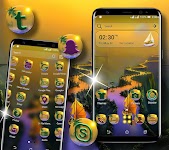 screenshot of Mystery River Launcher Theme