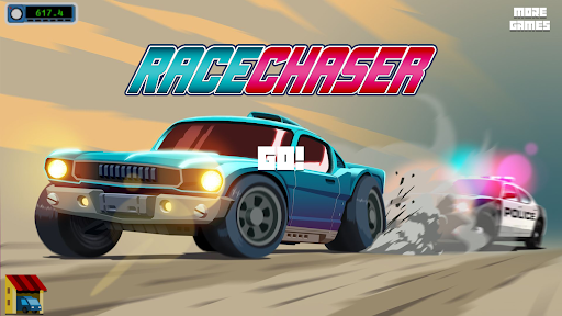 Android application Race Chaser screenshort