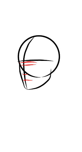 Face draw step by step view Screen 2