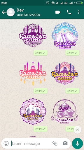 ملصقات رمضان كريم 2021 WAstickerapps