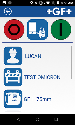 Android application MScAn screenshort