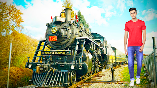 Ancient Train Photo Editor Screen 3