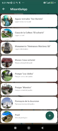 MisantlaApp Screen 2