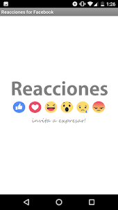 Reacciones for Facebook