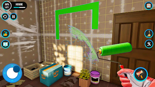 Android application House Flipper 3D: Fix & Flip screenshort