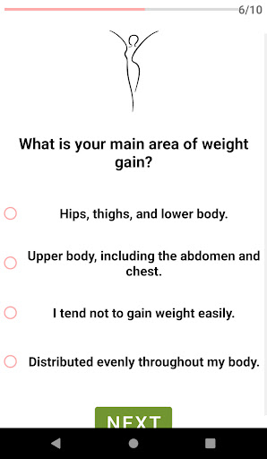 Body Type Quiz Screen 3