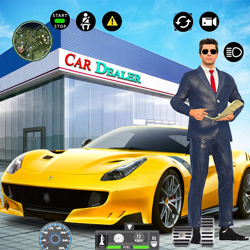 Car Dealer Simulator Job Game  Icon