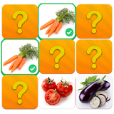 Vegetables Memory Game For Kids icon