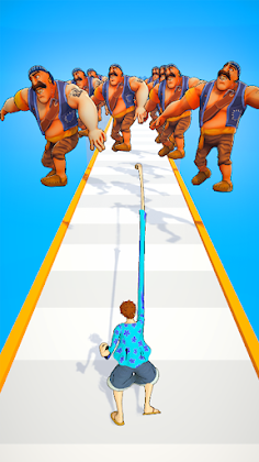 Rubber Piece Man Run 3D - Screenshot 2