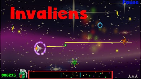 Invaders & Aliens :- Invaliens, Galaxy Defender.