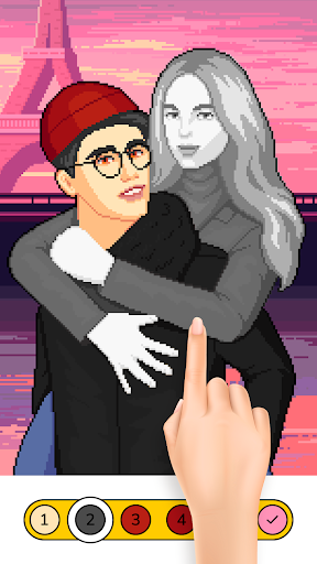Android application ColorTale: Paint Your Romance screenshort