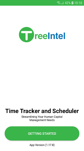 Android application Time Tracker & Scheduler screenshort