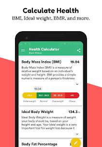 Body Mass Index & Ideal Weight