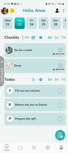 Android application Checkit: Connect & Check screenshort