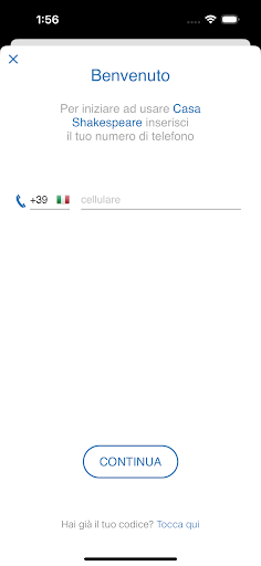 Android application Casa Shakespeare screenshort