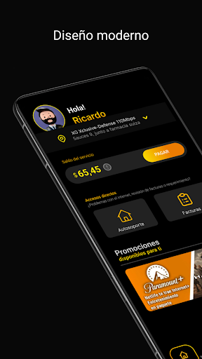 Android application Netlife Access screenshort