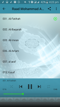Raad Mohammad Al Kurdi Full Quran Audio Offlineのおすすめ画像2