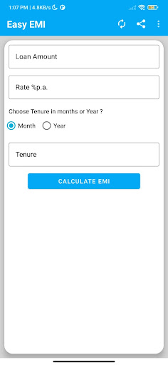 Easy EMI Screen 2