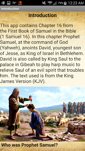 Prophet Samuel Anoints King Da