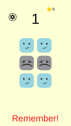Android application Emoji Match - Memory Game screenshort