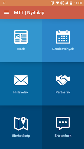 Android application Tüdőgyógyász screenshort