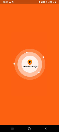 Android application matchtrabajo screenshort