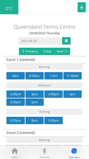 Android application QTC screenshort