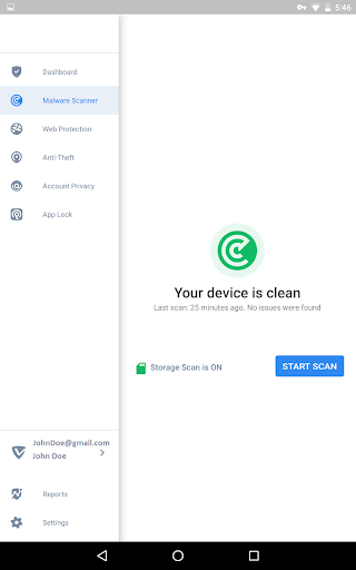 Android application VIPRE Android Security screenshort