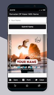 Ramadan DP Maker Apk(2021) With Name Free Download 4
