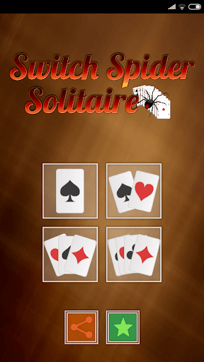 Android application Switch Spider Solitaire screenshort