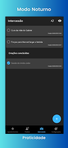Minhas Orações - Meu Histórico Screen 2
