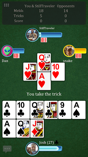 Android application Pinochle.Net screenshort
