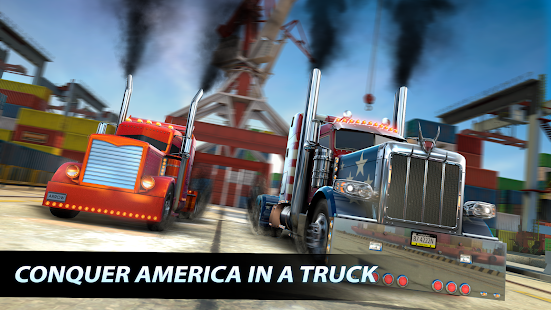 Big Rig Racing:Truck drag race screenshots apk mod 5