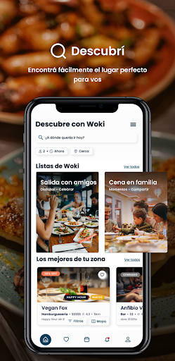 Android application Woki screenshort