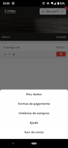 KStore Screen 2