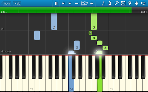 تحميل برنامج synthesia للاندرويد والايفون 6