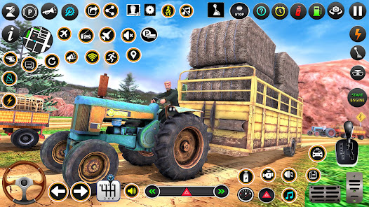 City Tractor Trolley Transport 1.2 APK + Mod (Free purchase) for Android