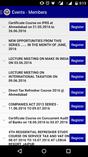 ICAI Ahmedabad Screen 2