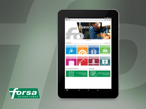 Android application FORSA catálogos digitales screenshort