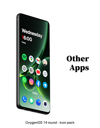 OxygenOS 14 round - icon pack Screen 2