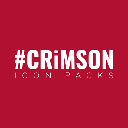 CRiMSON Adaptive icon packs  Icon