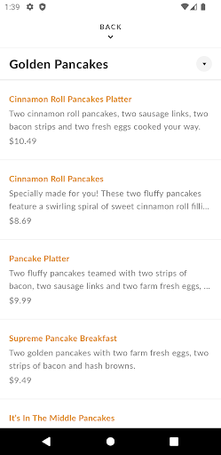Gabriels Pancake House Screen 3